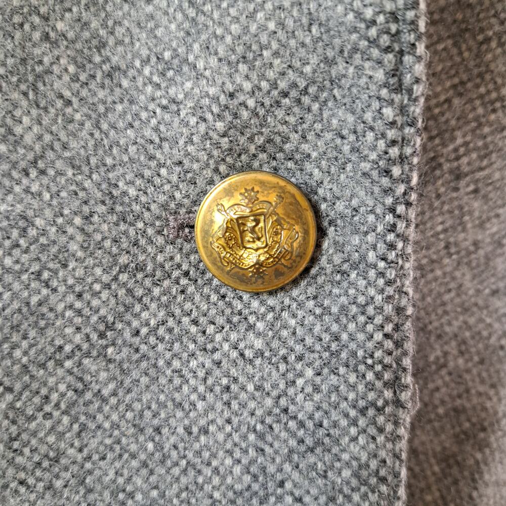 J. Crew Campbell Blazer Size 6 Gray Donegal Wool Classic Prep Academia - Picture 11 of 12